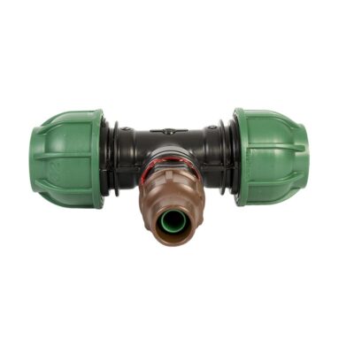 HYDRIFY Abzweig T-Stück PE Rohr auf Tropfrohr 16mm Mikrobewässerung
