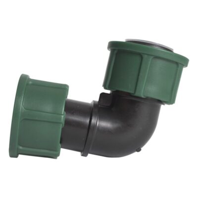 Irritec 1" Winkel 90 Grad 2x Außengewinde mit O-Dichtring