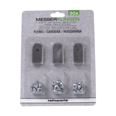 Ratioparts Rasenrobotermesserklinge Set 30 Stück Messer Mähroboter