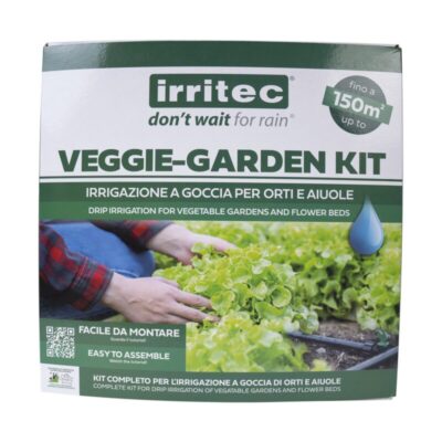 Irritec Mikrobewässerungsset groß für Gemüsegarten ca. 150m²