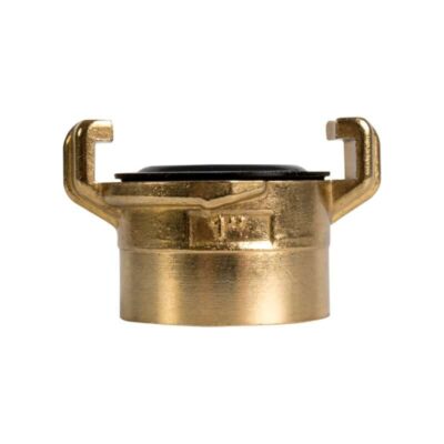 GEKA® Gewindestück mit Innengewinde & NBR Flachdichtring - G1(30,93mm)