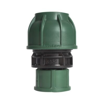 Irritec Klemmverbinder PE-Verschraubung Connecto™ PN10 mit Überwurfverschraubung