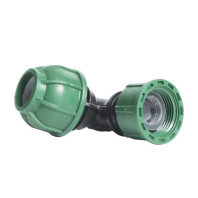 Irritec Klemmverbinder Winkel PE-Verschraubung Connecto™ PN10 mit Überwurfverschraubung