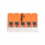 WAGO 221-413 COMPACT-Verbindungsklemme 3 Leiter mit Hebeln für Steuerkabel