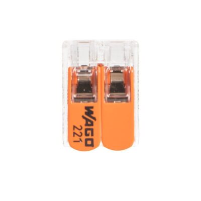 WAGO 221-413 COMPACT-Verbindungsklemme 3 Leiter mit Hebeln für Steuerkabel