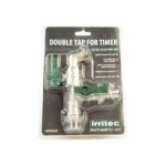 Irritec Doppelwasserhahn 1x1/2" - 2x3/4" für Bewässerungssteuerung