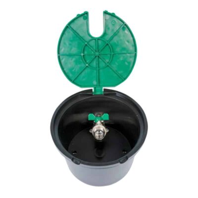 Irritec Wassersteckdose 2 Eingänge hochwertiges 3/4" Messingewinde