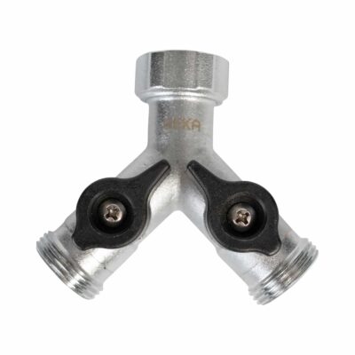 GEKA Vierwegeventil Verteiler mit ¾” Innengewinde auf 2x ¾” Außengewinde