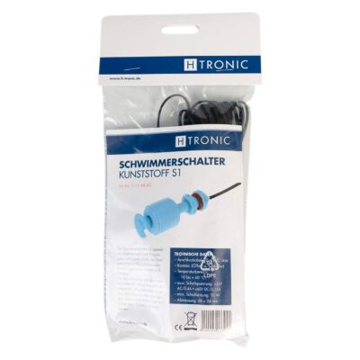 H-Tronic Schwimmerschalter Kunststoff 1 Füllstandsmessung Zisterne Brunnen - 2 Litzen